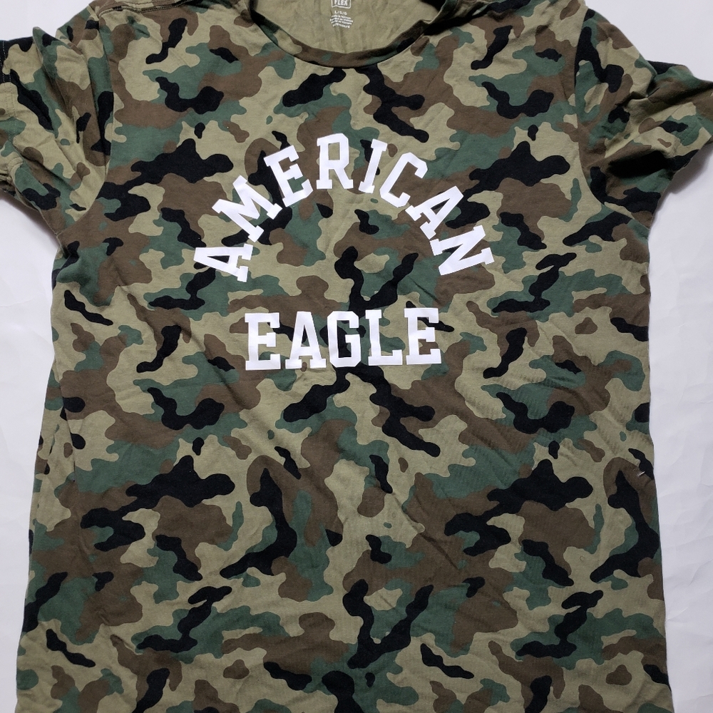 American Eagle Camo Tee
